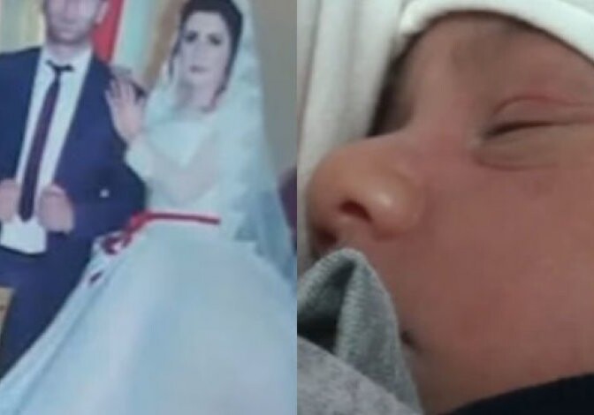 Сын старшего лейтенанта родился после гибели отца в Карабахе (Видео)