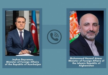 Состоялся телефонный разговор между главами МИД Азербайджана и Афганистана
