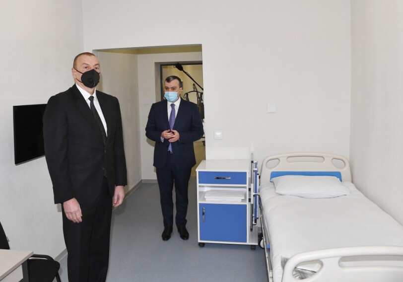 Ильхам Алиев принял участие в открытии Шаганского реабилитационного пансионата (Фото-Видео-Добавлено)