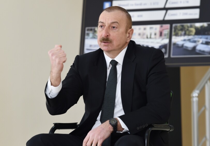 Ильхам Алиев: «Закупается самое современное оружие в мире»