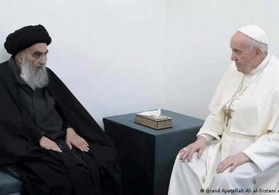 Папа римский встретился с духовным вождем шиитов в Ираке