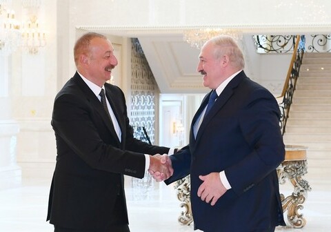 Началась встреча один на один президентов Азербайджана и Беларуси (Фото-Обновлено)