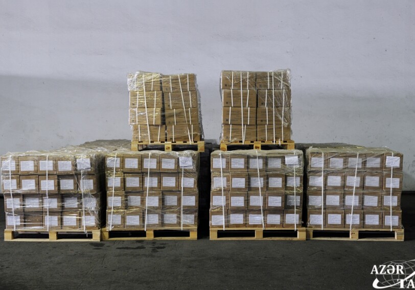 Азербайджану в дар переданы 54 тысячи коробок препаратов с содержанием железа и фолиевой кислоты 