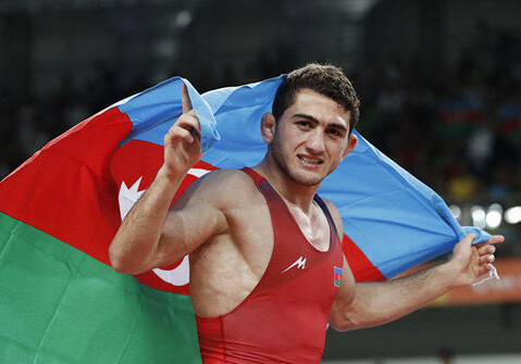 Известный азербайджанский борец во второй раз стал отцом (Фото)