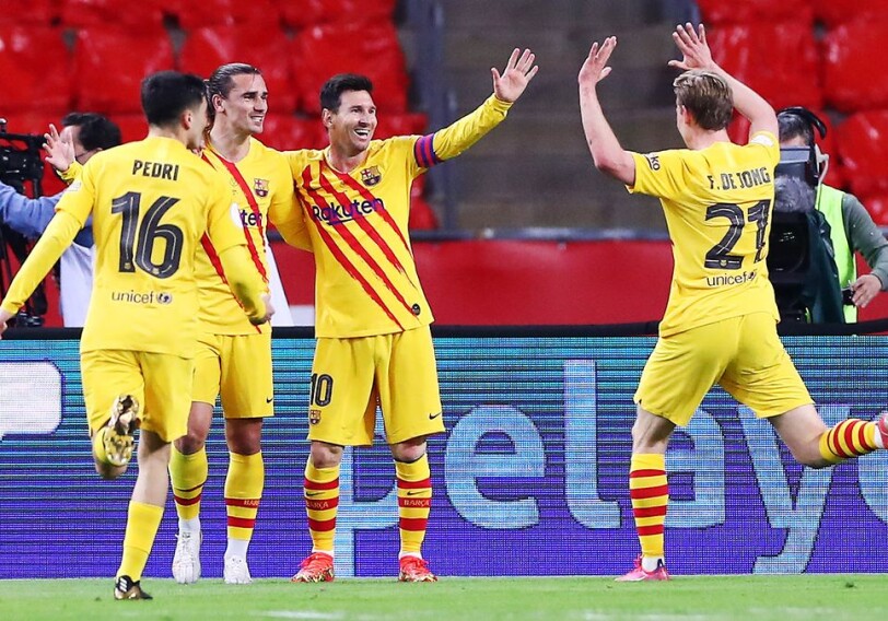 «Барселона» разгромила «Атлетик» и в 31-й раз завоевала Кубок Испании – Месси признан лучшим