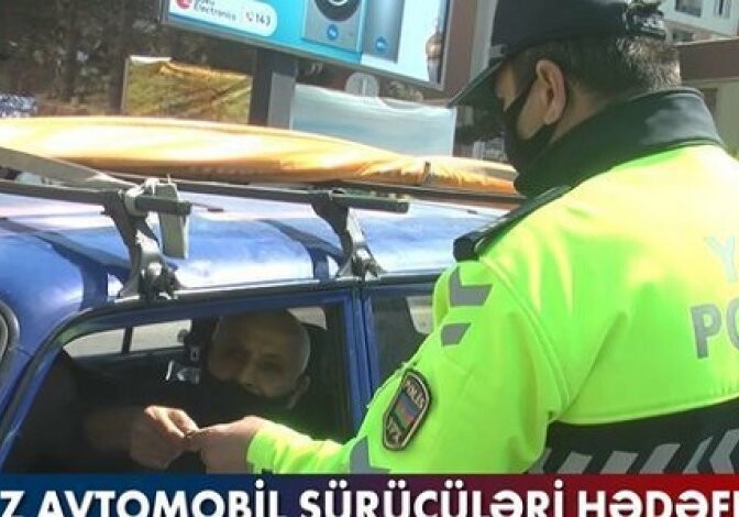 Дорожная полиция провела в Хырдалане рейд (Видео)