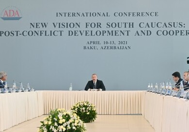 Выступление Президента Азербайджана на международной конференции в Университете АДА находится на повестке дня мировых медиа