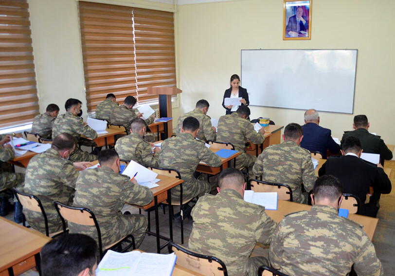 В Учебно-тренировочном центре ВС Азербайджана проведен научно-практический семинар (Фото-Видео)