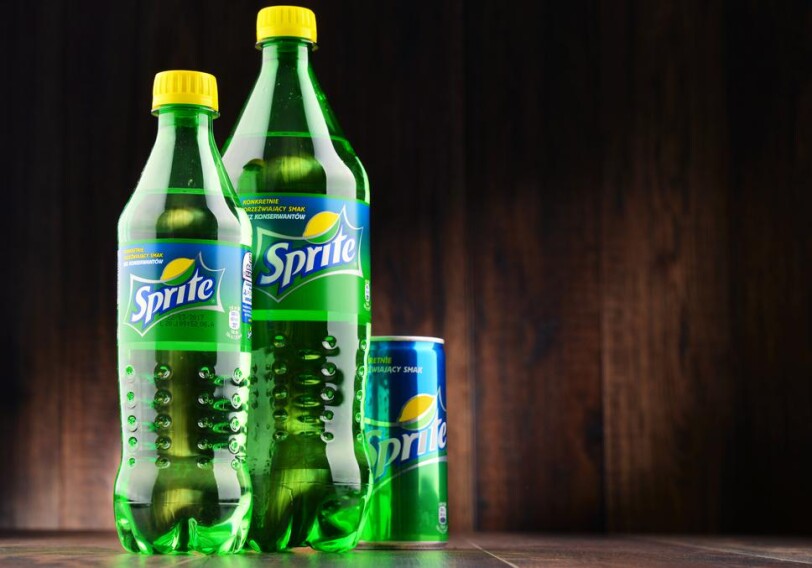 Напитки Sprite лишатся зеленого цвета