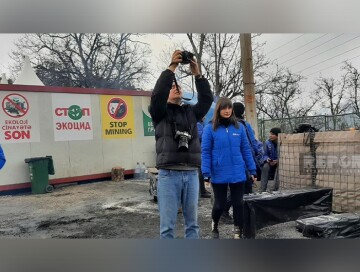 Представители зарубежных СМИ засвидетельствовали, что дорога Ханкенди-Лачин открыта для гуманитарных целей (Фото)